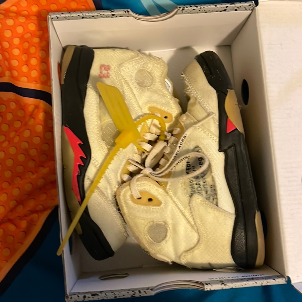 Off white retro 5s